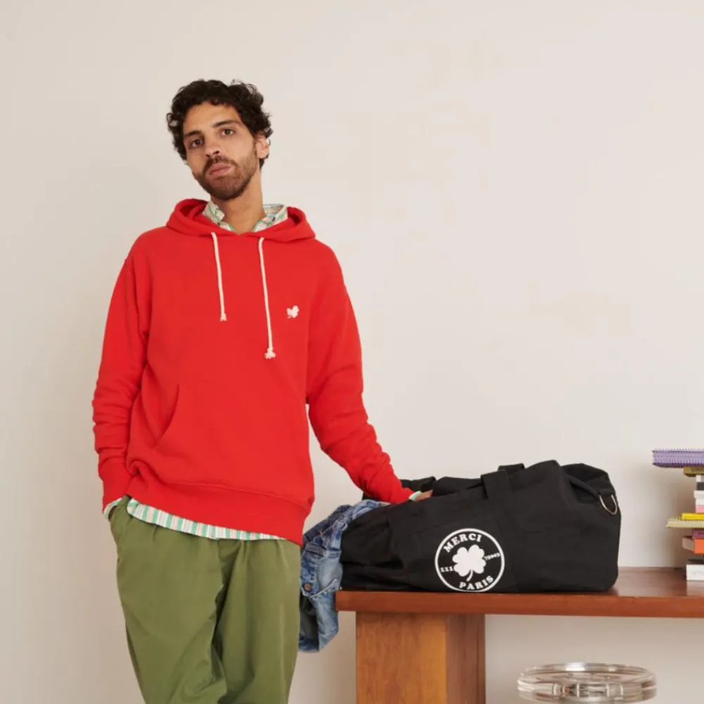 MJ01 Merci - Sweat Robin - Rouge