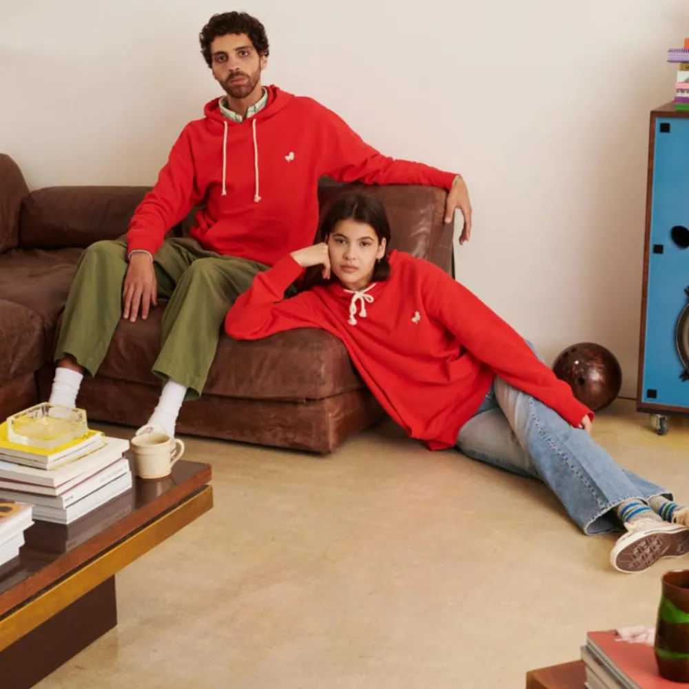MJ01 Merci - Sweat Robin - Rouge