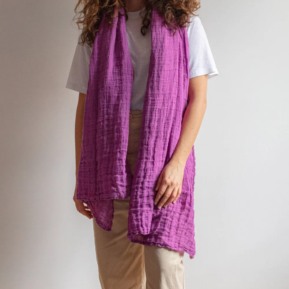 Women J01 Merci - Étole Légère - Violet