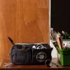 2104 VJ SOURCING Merci - Trousse en canvas Weekender - Noir