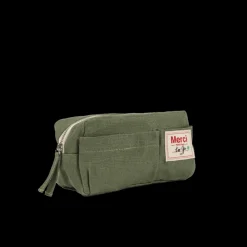 200 LINTEX Merci - Trousse en lin lavé - Vert Anduze