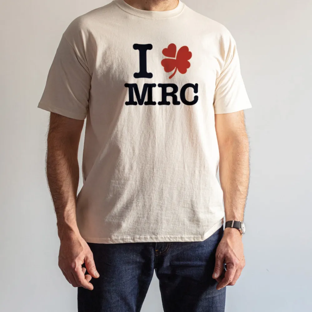Women M05 Merci - T-Shirt I ❤️ MRC - Écru