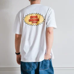 Women BS01 Merci - T-Shirt Non Merci Beavies - Blanc
