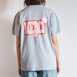 Women BS01 Merci - T-Shirt Non Merci College - Gris