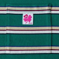 MJ01 Merci - T-Shirt Vadim Stripes - Vert