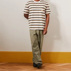 MJ01 Merci - T-Shirt Vadim Stripes - Crème