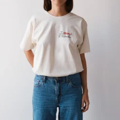 Women M05 Merci x Amélie Grataloup - T-Shirt - Ecru