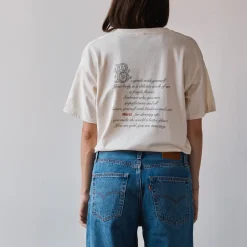 Women M05 Merci x Amélie Grataloup - T-Shirt - Ecru