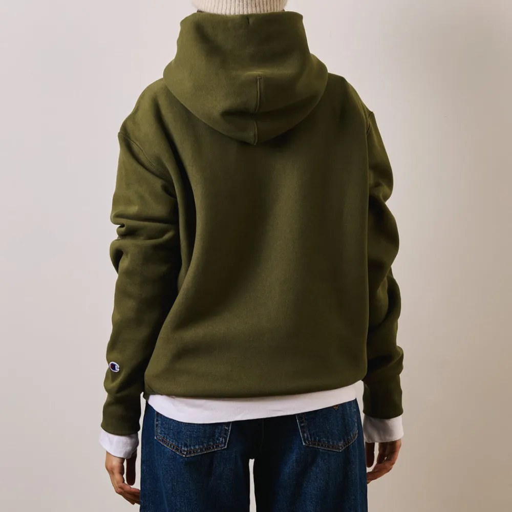 Women CHAMPION Merci x - Sweat à Capuche - Olive