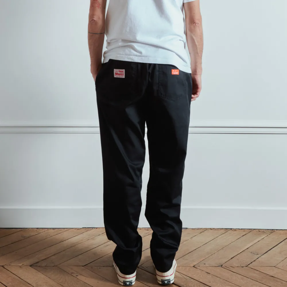 Cookman Merci x - Pantalon Solid - Noir