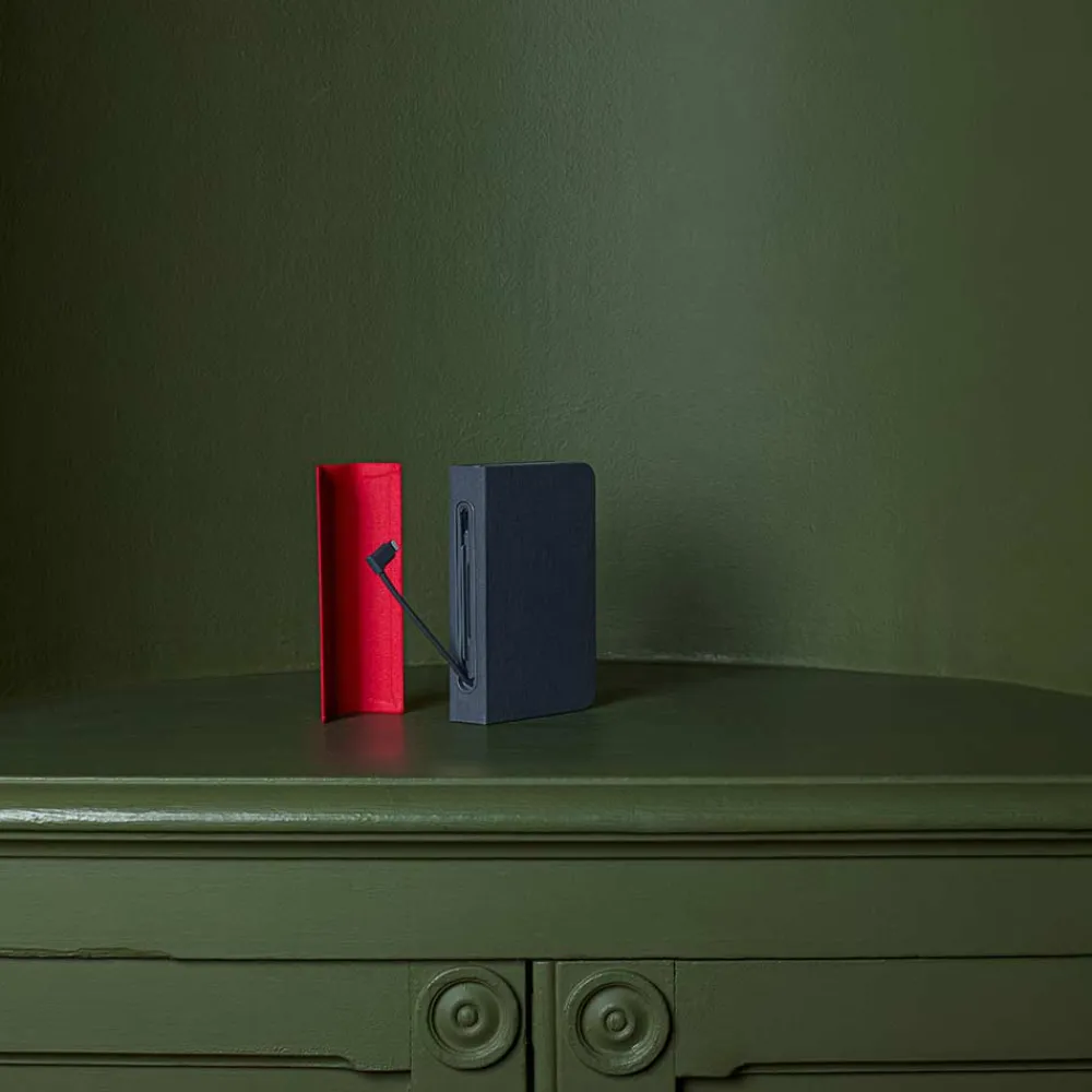 348 HELLOLUMIO Mini Lumio - Rouge et noir
