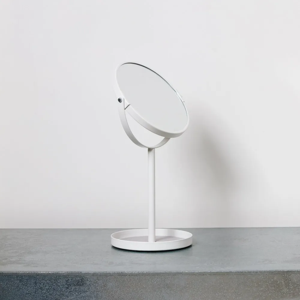 2939 YAMAZAKI Miroir avec Plateau - Blanc
