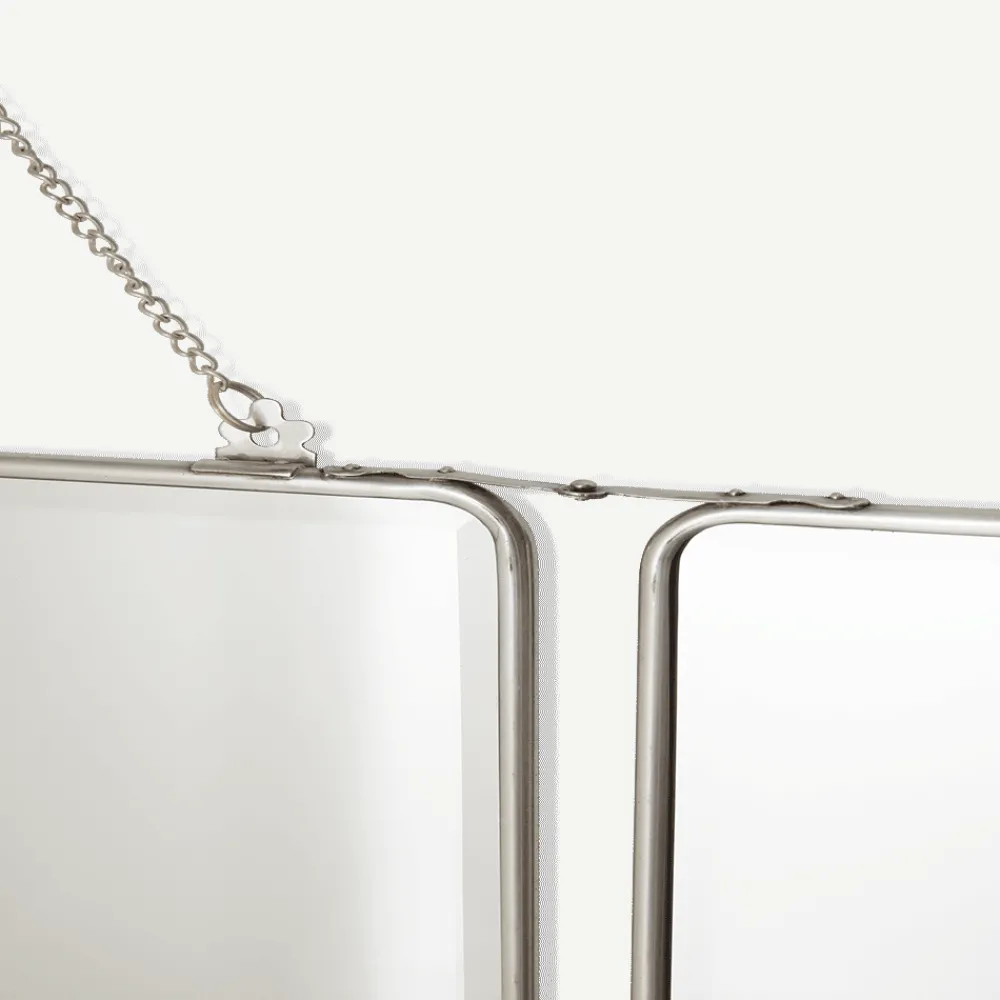2933 DECOCLICO Miroir barbier 3 faces