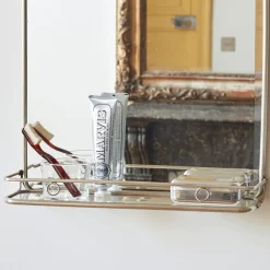 2933 DECOCLICO Miroir barbier avec étagère
