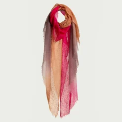Women Mirror in the Sky - Foulard St Tropez - Rose
