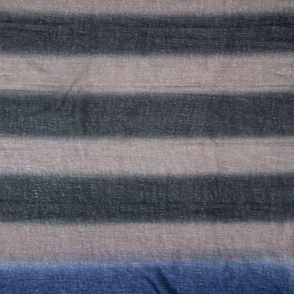 Women Mirror in the Sky - Foulard St Tropez - Dip dye Bleu