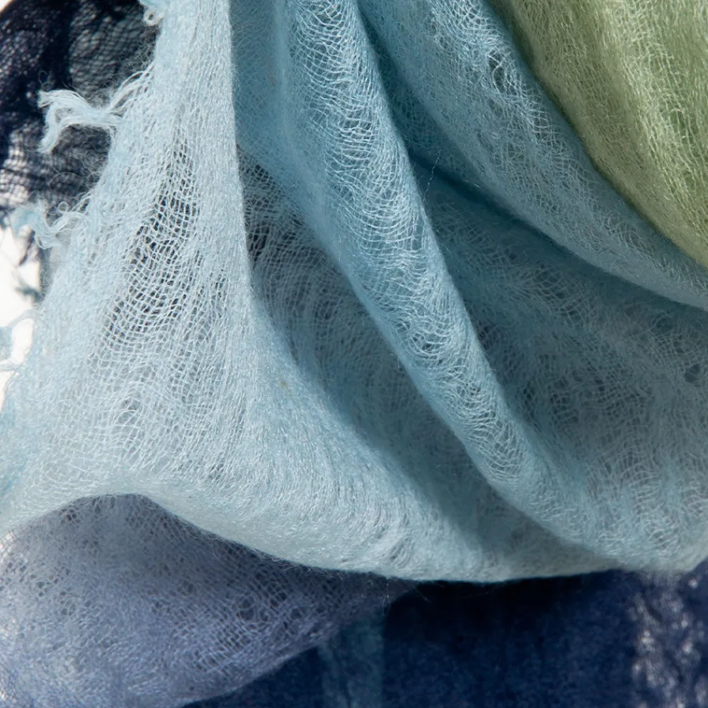 Women Mirror in the Sky - Foulard St Tropez - Bleu/Violet