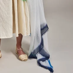 Women MIRROR IN THE SKY - Foulard Souffle - Blues