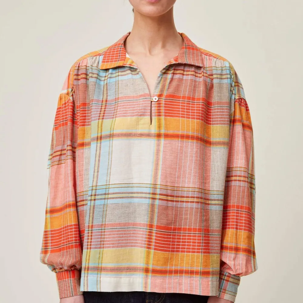 Women MOISMONT - Chemise Madurai - Rouge Poppy