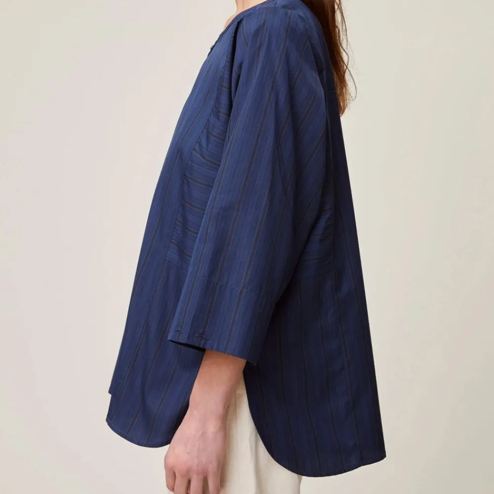 Women MOISMONT - Chemise Rayures - Marine
