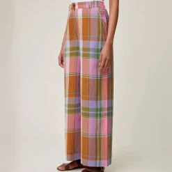 Women MOISMONT - Pantalon Madurai - Rose Pop