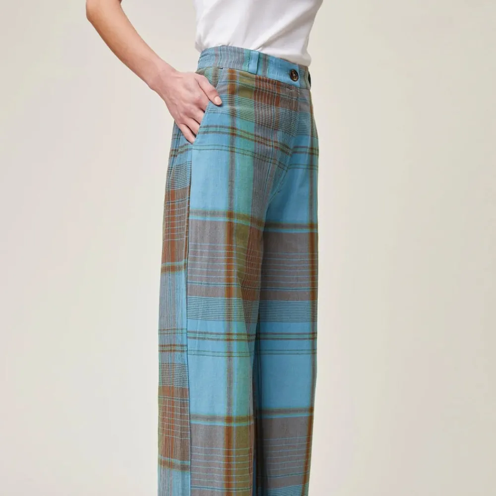 Women MOISMONT - Pantalon Madurai - Nordic Blue