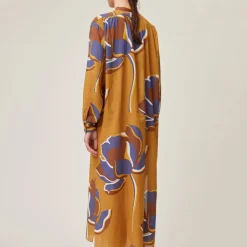 Women MOISMONT - Robe Holi - Tabac