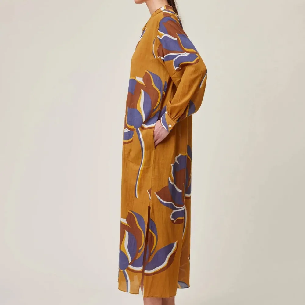 Women MOISMONT - Robe Holi - Tabac
