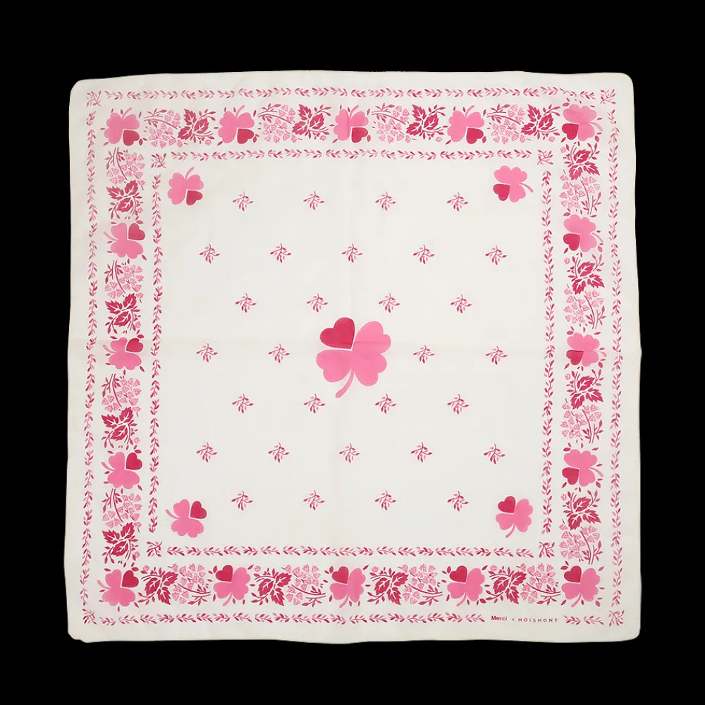 Women Moismont x Merci - Bandana Trèfle - Rose