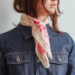 Women Moismont x Merci - Bandana Trèfle - Rose