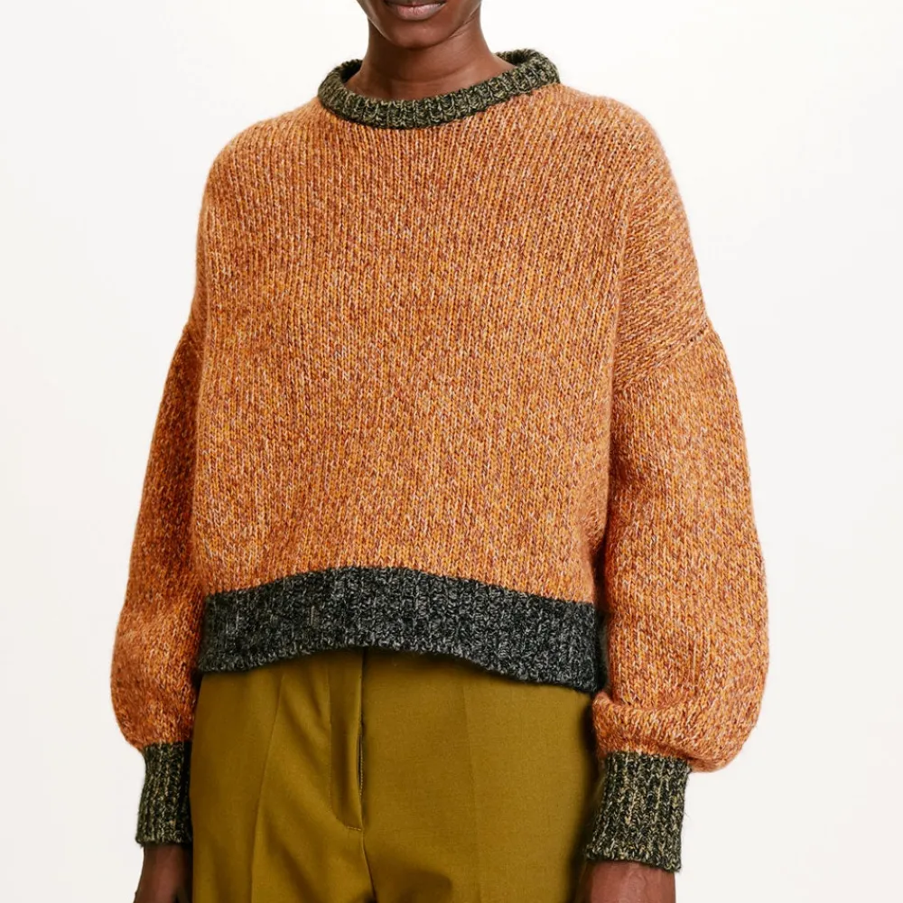 Women Momoni - Pull Hebi - Orange