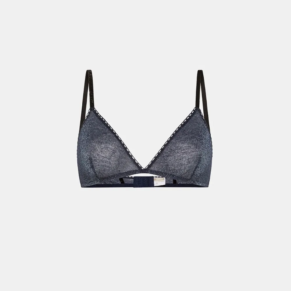 Women Momoni - Soutien Gorge Amethist - Denim