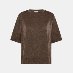 Women Momoni - T-Shirt Iora - Marron