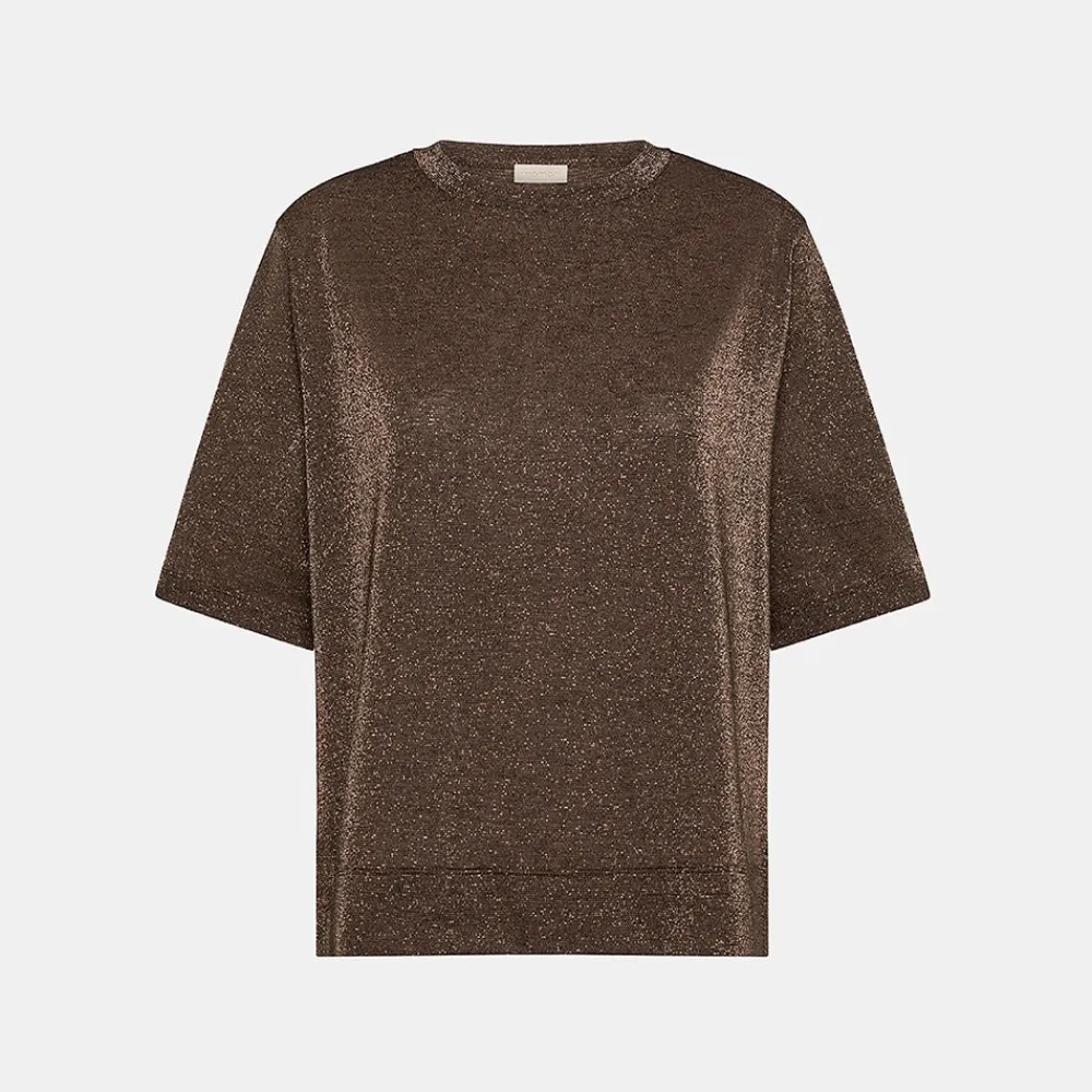 Women Momoni - T-Shirt Iora - Marron