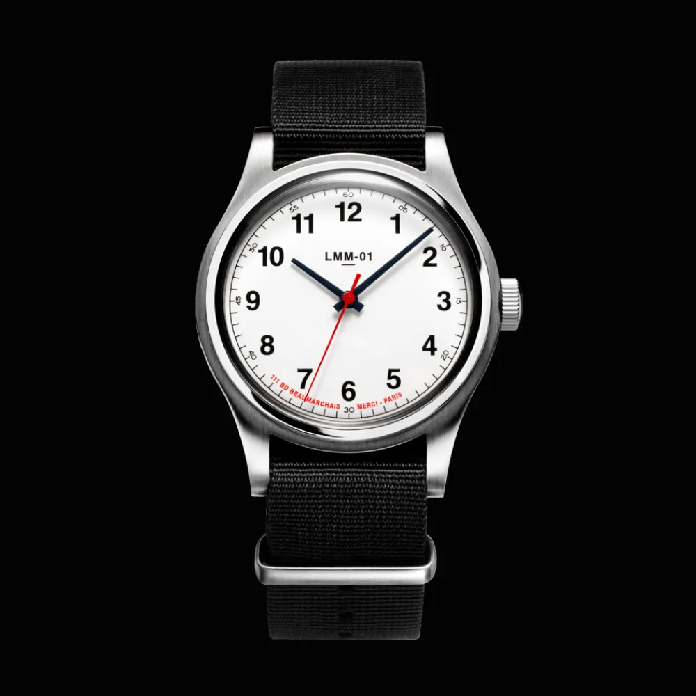 MERCI Montre LMM-01 : Quartz (Original) - Blanc