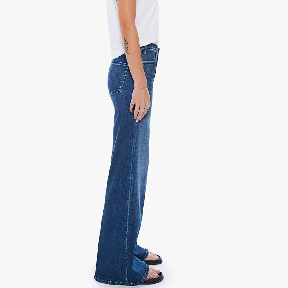 Women Mother - Jean Hustler Roller - Bleu