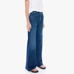 Women Mother - Jean Hustler Roller - Bleu