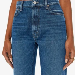 Women Mother - Jean Zip Ditcher - Bleu