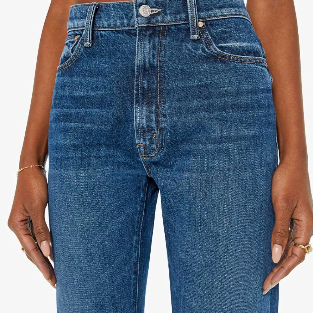 Women Mother - Jean Zip Ditcher - Bleu