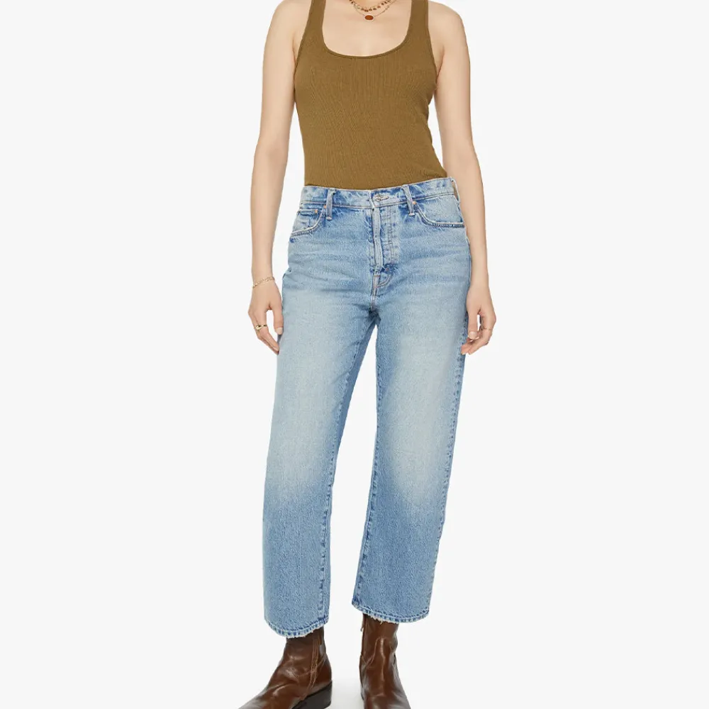 Women Mother - Jeans Ditcher Hover - Bleu