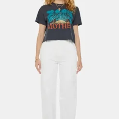 Women Mother - T-shirt Grab Back - Gris