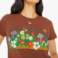 Women Mother - T-shirt Lil Sinful - Marron