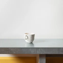 1636 DEARTIS Mug en grès - Crème