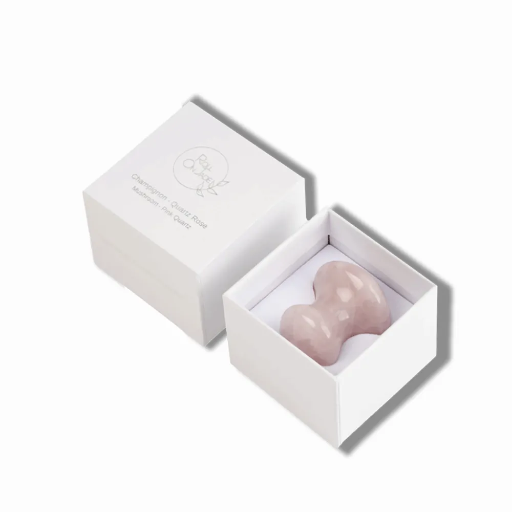 877 ROLL ON JADE Mushroom en quartz - Rose - Roll on Jade