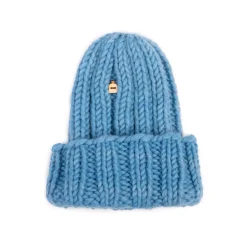 Women Myssy - Bonnet en Laine - Bleu