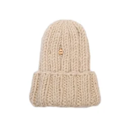 Women Myssy - Bonnet en Laine - Blanc