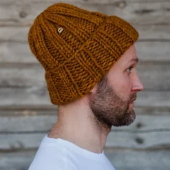 Women Myssy - Bonnet en Laine - Orange