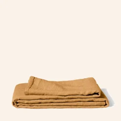 200 LINTEX Nappe en lin lavé - Jaune Asahi