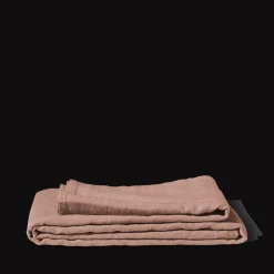 200 LINTEX Nappe en lin lavé - Rose Argile