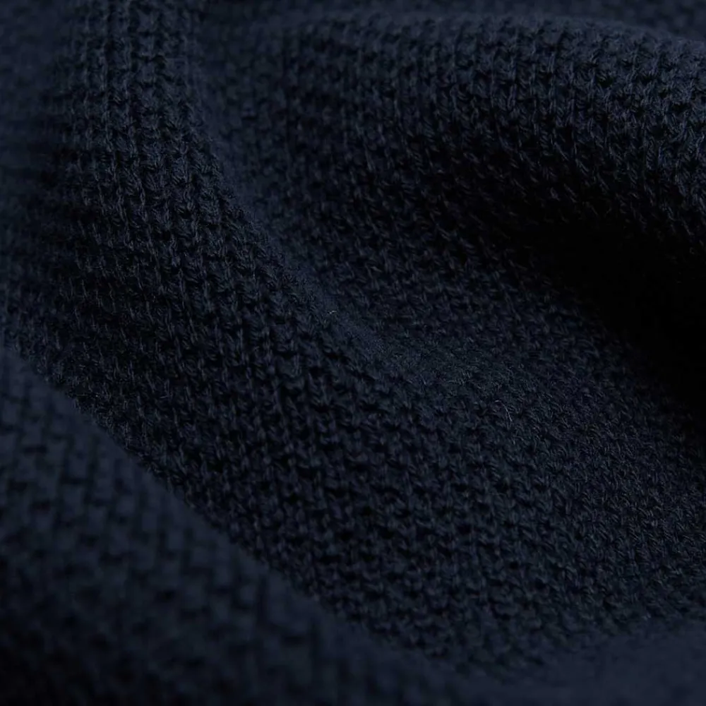 NITTO KNITWEAR - Cardigan Youri - Marine
